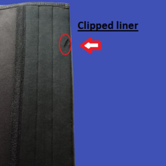 YIANNA Latex Waist Trainer for Women Underbust Cincher Corset Size M (Flaw) - Picture 3 of 12